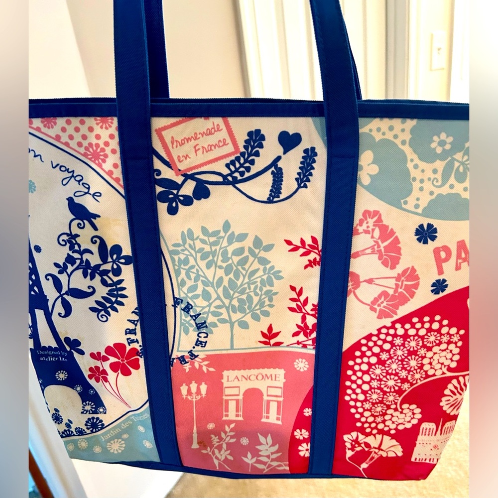 Lancôme Carryall Tote Paris Theme